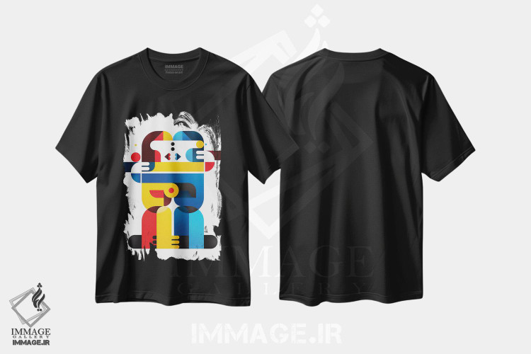 تیشرت طرح دار بوسه در توکیو، تزئینی اثر آنتونی اسکوییزاتو | فروشگاه ایماژ