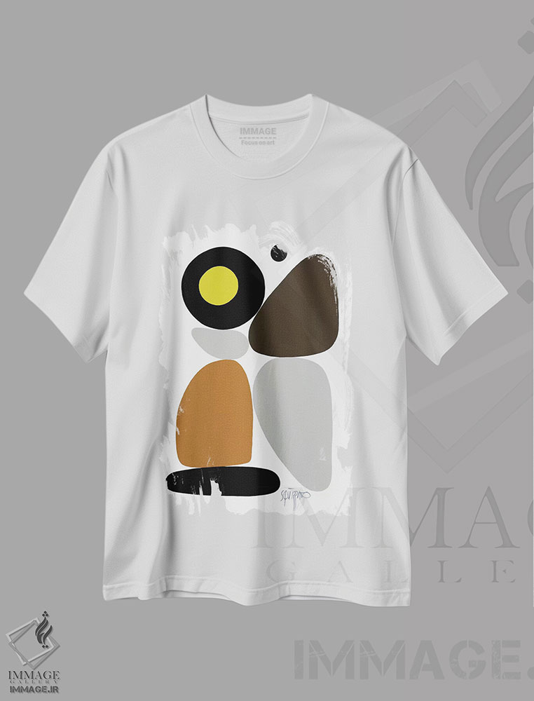 تیشرت طرح دار اصول اولیه اثر آنتونی اسکوییزاتو | immage.ir