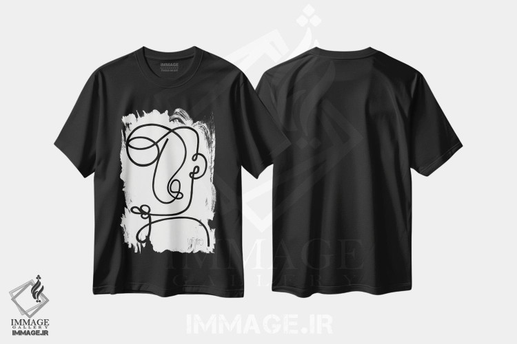 تیشرت طرح دار مرد باهوش تر، تزئینی اثر آنتونی اسکوییزاتو | فروشگاه ایماژ