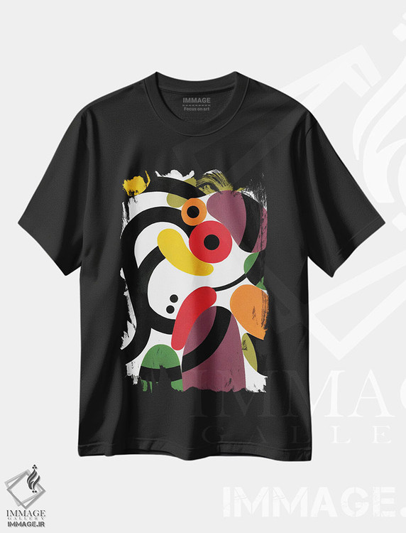 تیشرت طرح دار جلی جو اثر آنتونی اسکوییزاتو | فروشگاه ایماژ