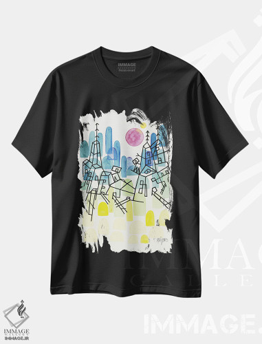 تیشرت طرح دار زندگی جنگلی اثر آنتونی اسکوییزاتو | فروشگاه ایماژ