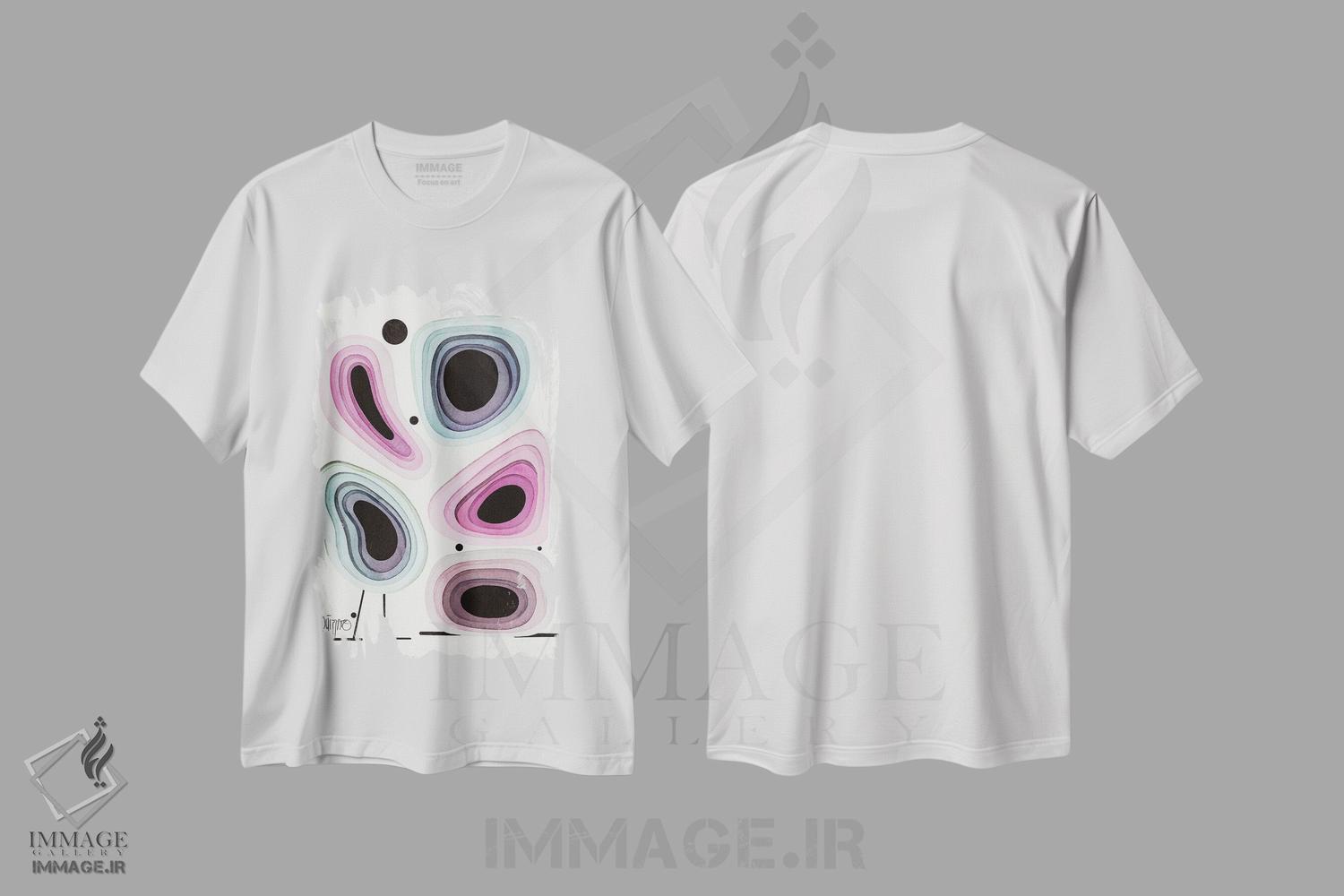 تیشرت طرح دار ضدجاذبه اثر آنتونی اسکوییزاتو | immage.ir