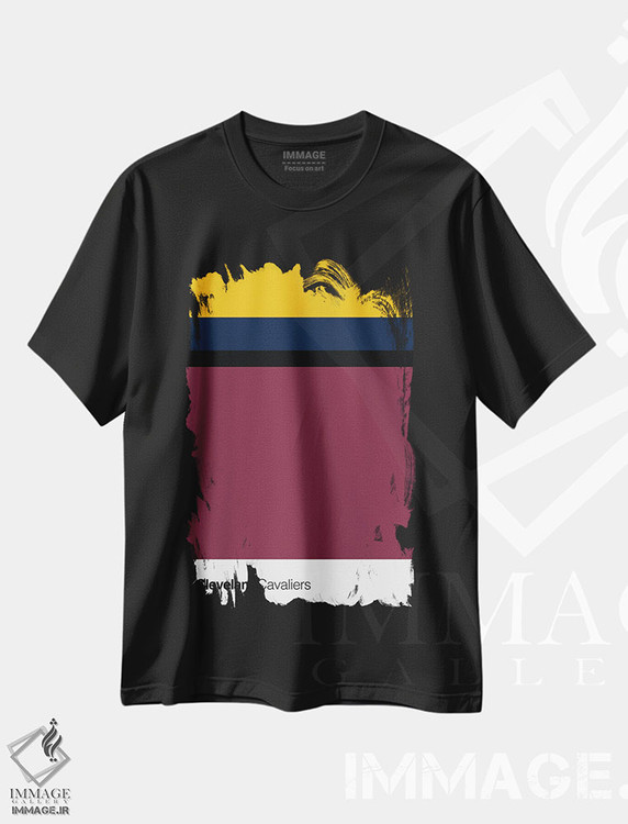 تیشرت طرح دار بسکتبال کلیولند کاوالیرز، تزئینی اثر آوی سیکس | فروشگاه ایماژ
