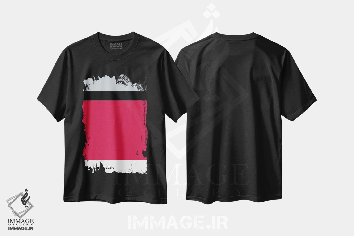 تیشرت طرح دار بسکتبال هیوستون راکتس، تزئینی اثر آوی سیکس | فروشگاه ایماژ