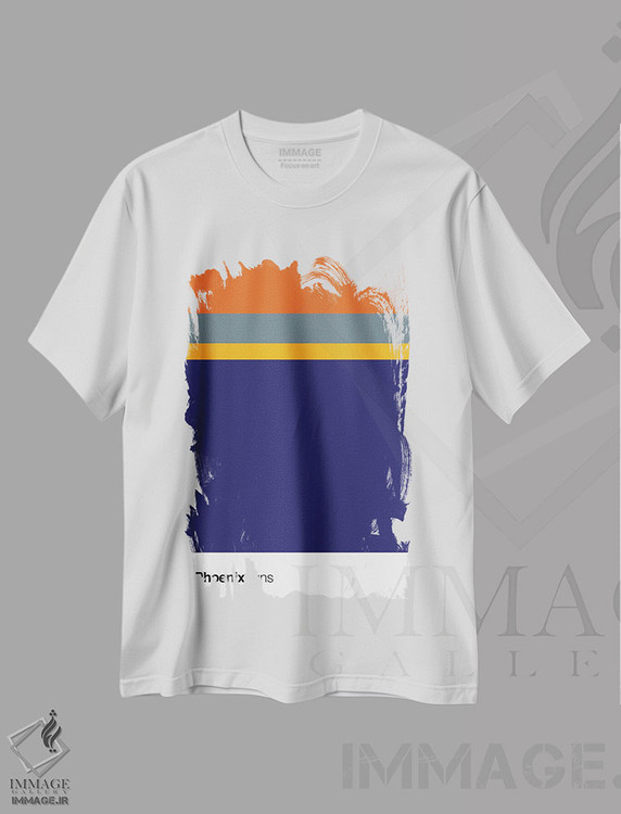 تیشرت طرح دار بسکتبال فینیکس سانز، تزئینی اثر آوی سیکس | immage.ir