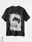 تیشرت طرح دار همه چیز در کنترل توست، تایپوگرافی اثر آوی سیکس | فروشگاه ایماژ