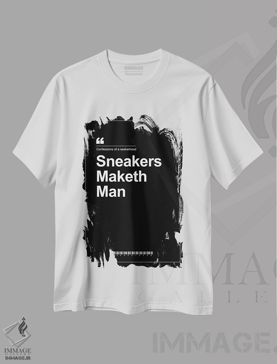 تیشرت طرح دار کتانی شخصیت می سازد، تایپوگرافی اثر آوی سیکس | immage.ir