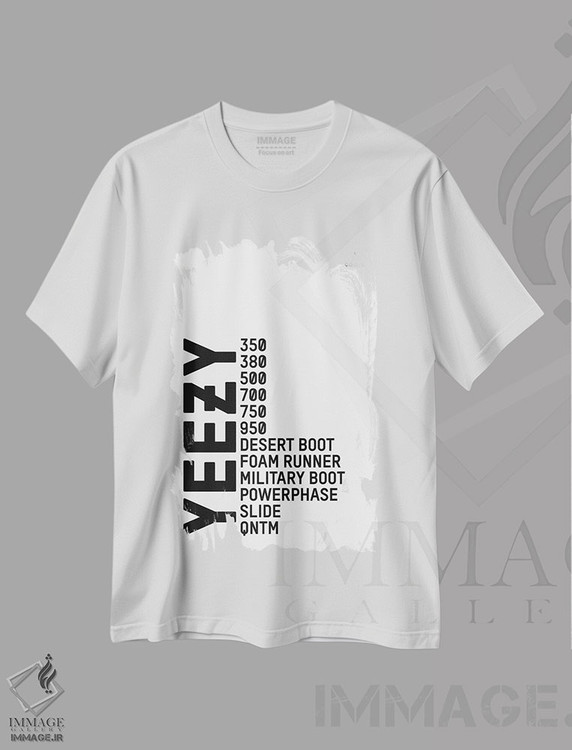 تیشرت طرح دار یزی، تایپوگرافی اثر آوی سیکس | immage.ir