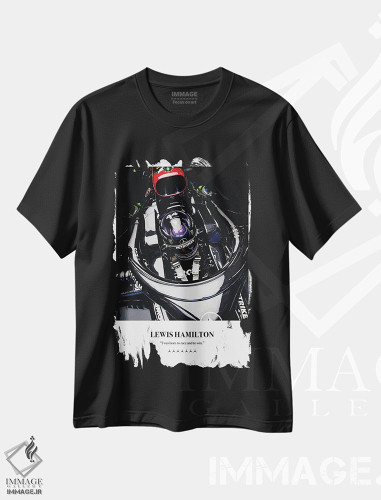 تیشرت طرح دار کابین لوئیس همیلتون، هنر دیجیتال اثر آوی سیکس | فروشگاه ایماژ