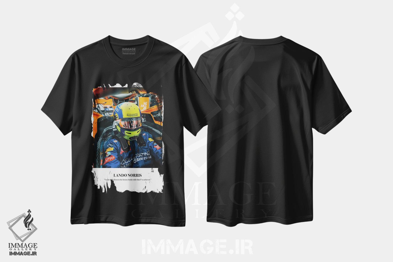 تیشرت طرح دار کابین لاندو نوریس، هنر دیجیتال اثر آوی سیکس | فروشگاه ایماژ