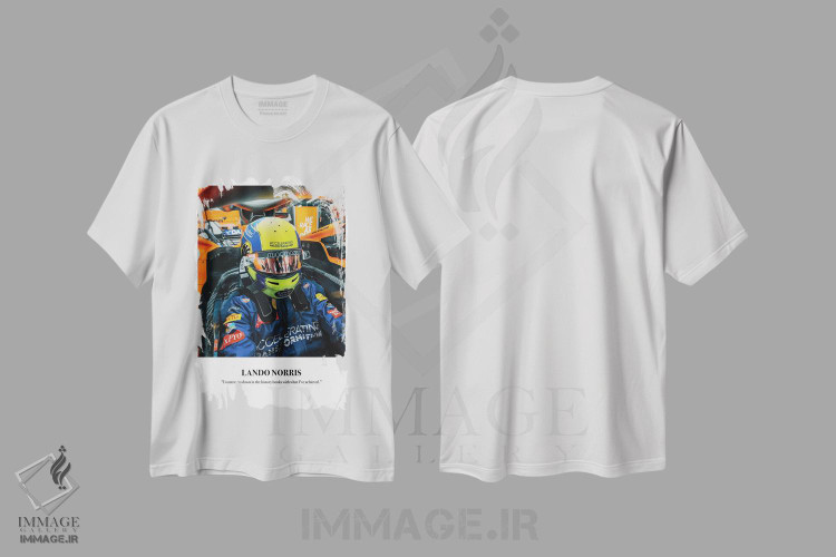 تیشرت طرح دار کابین لاندو نوریس، هنر دیجیتال اثر آوی سیکس | immage.ir