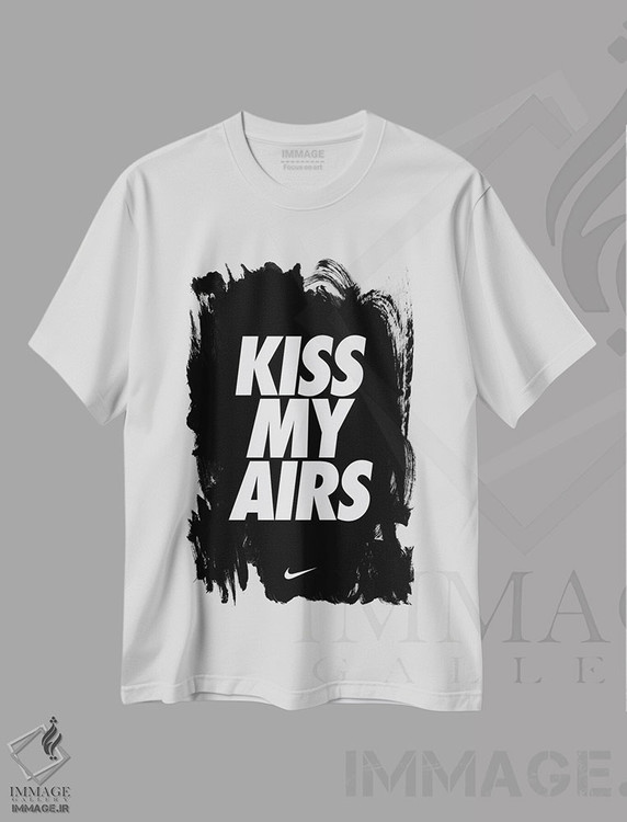 تیشرت طرح دار کیس مای ایرز، هنر دیجیتال سیاه و سفید اثر آوی سیکس | immage.ir