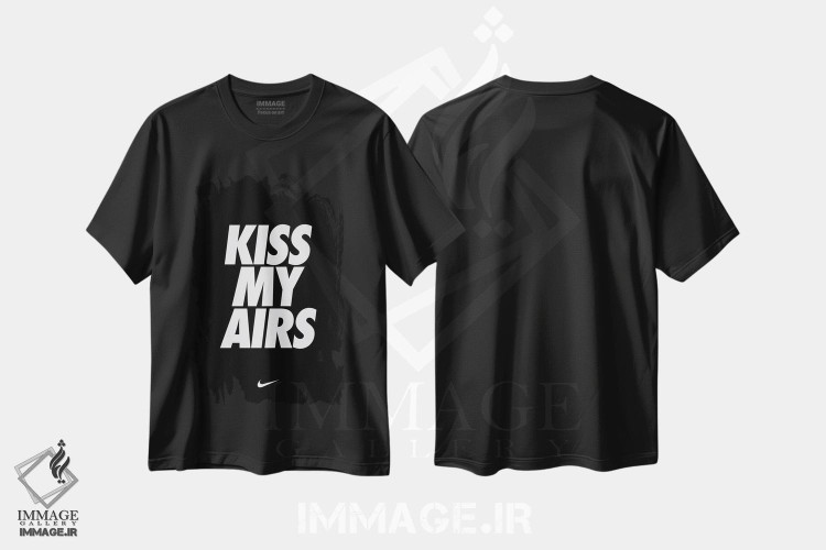 تیشرت طرح دار کیس مای ایرز، هنر دیجیتال سیاه و سفید اثر آوی سیکس | فروشگاه ایماژ