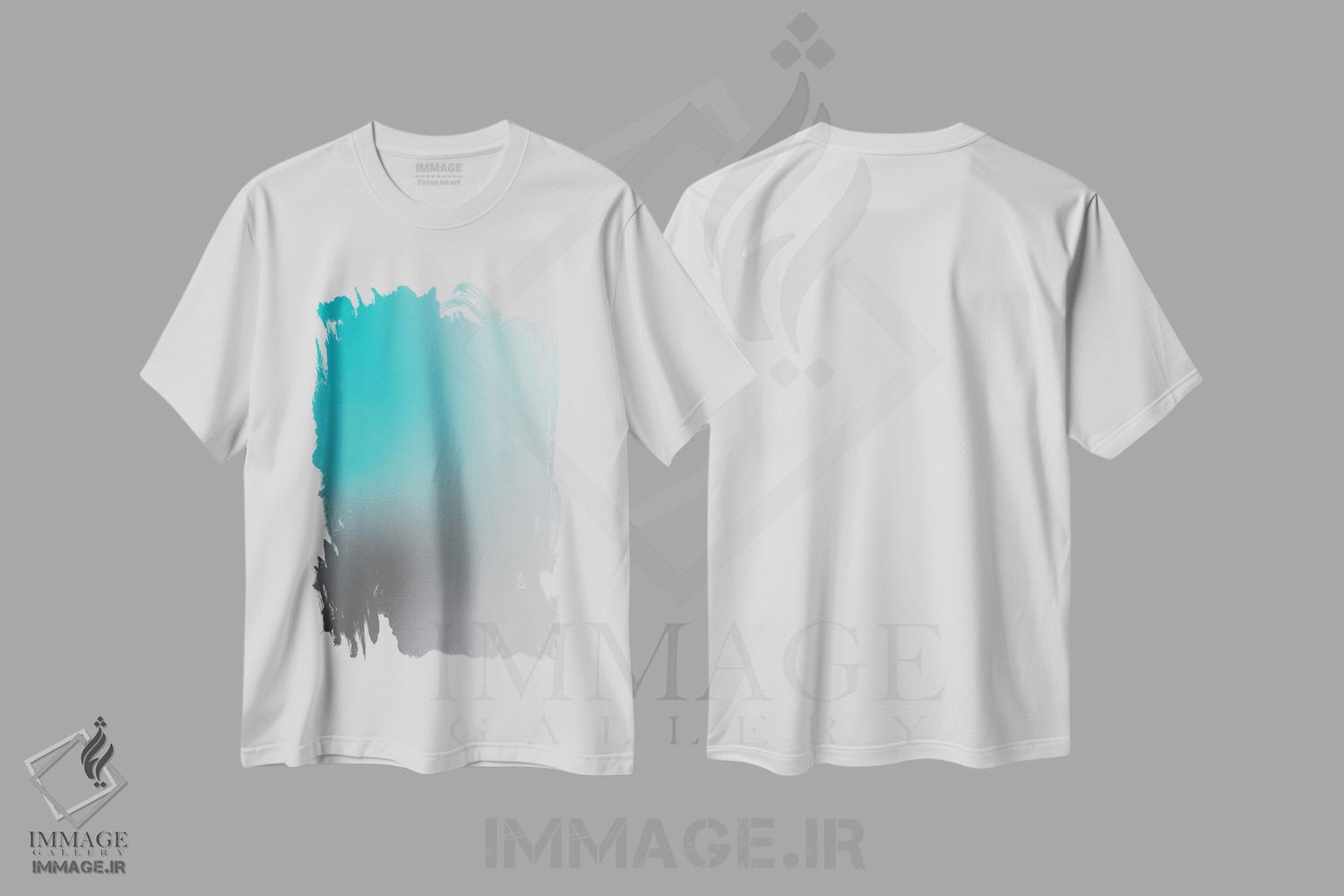 تیشرت طرح دار آسمان های آبی اثر آوی سیکس | immage.ir