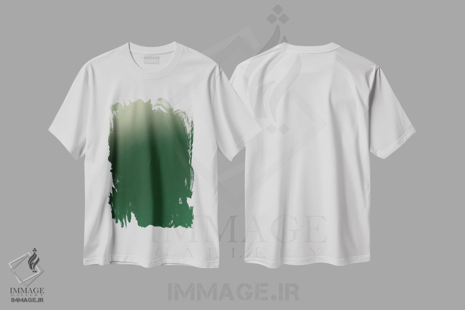 تیشرت طرح دار جنگل اثر آوی سیکس | immage.ir