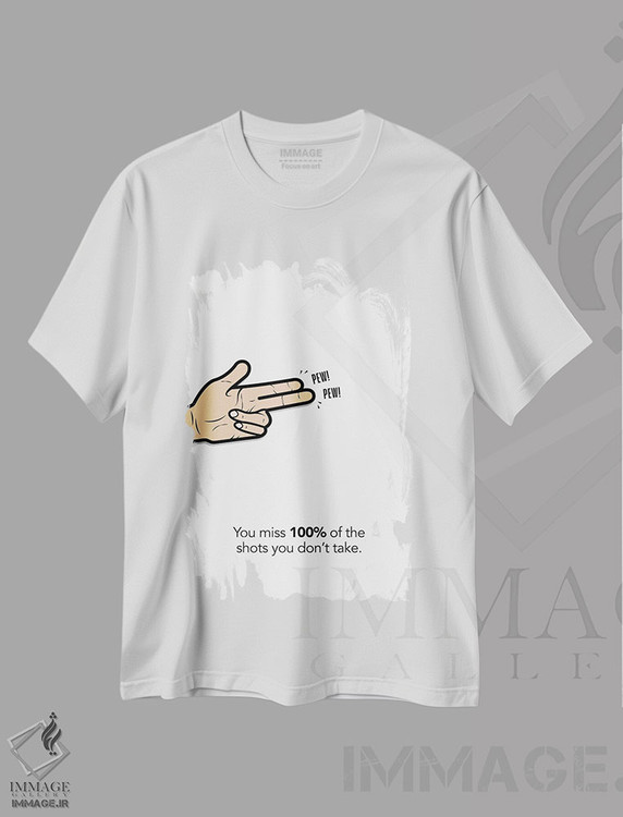 تیشرت طرح دار شوت کن، هنر دیجیتال اثر آوی سیکس | immage.ir