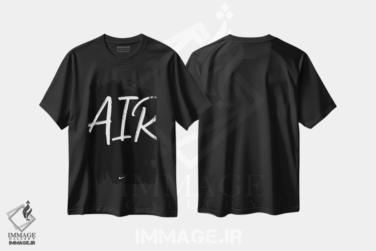 تیشرت طرح دار هوا، هنر دیجیتال اثر آوی سیکس | فروشگاه ایماژ