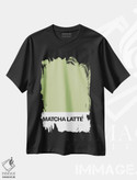 تیشرت طرح دار لاته ماچا، تزئینی اثر آوی سیکس | فروشگاه ایماژ