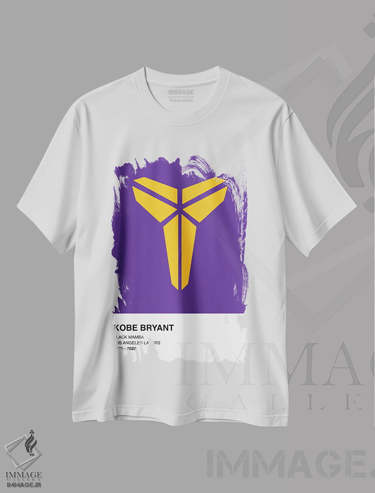تیشرت طرح دار مامبای سیاه، تزئینی اثر آوی سیکس | immage.ir