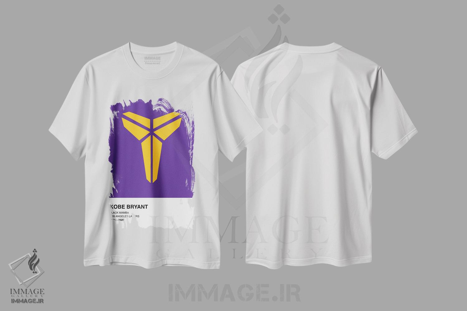 تیشرت طرح دار مامبای سیاه، تزئینی اثر آوی سیکس | immage.ir