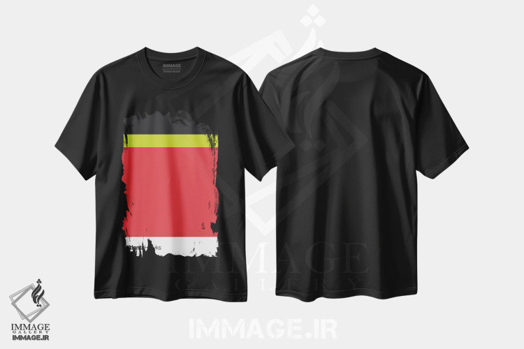 تیشرت طرح دار تیم بسکتبال آتلانتا هاوکس، تزئینی اثر آوی سیکس | فروشگاه ایماژ