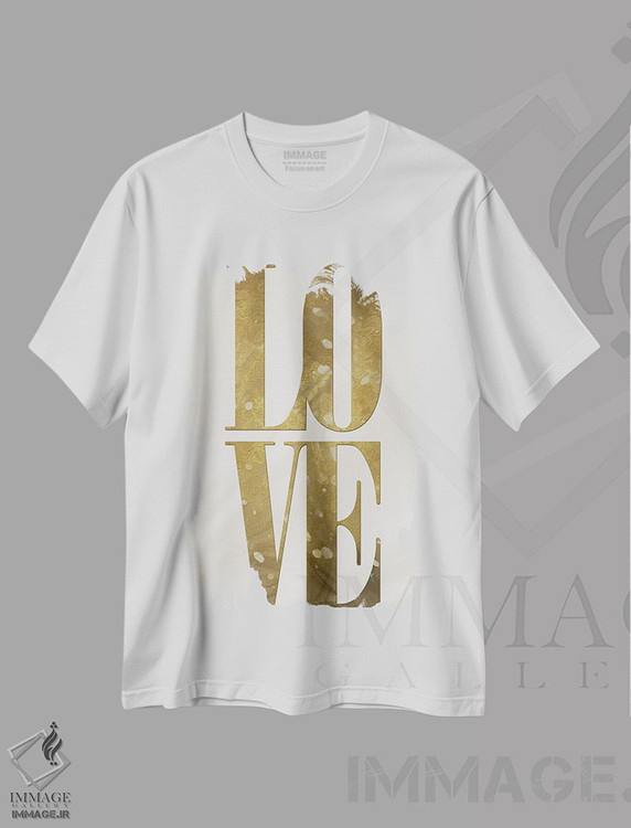 تیشرت طرح دار عشق، دکور معاصر اثر آرسی بسی | immage.ir