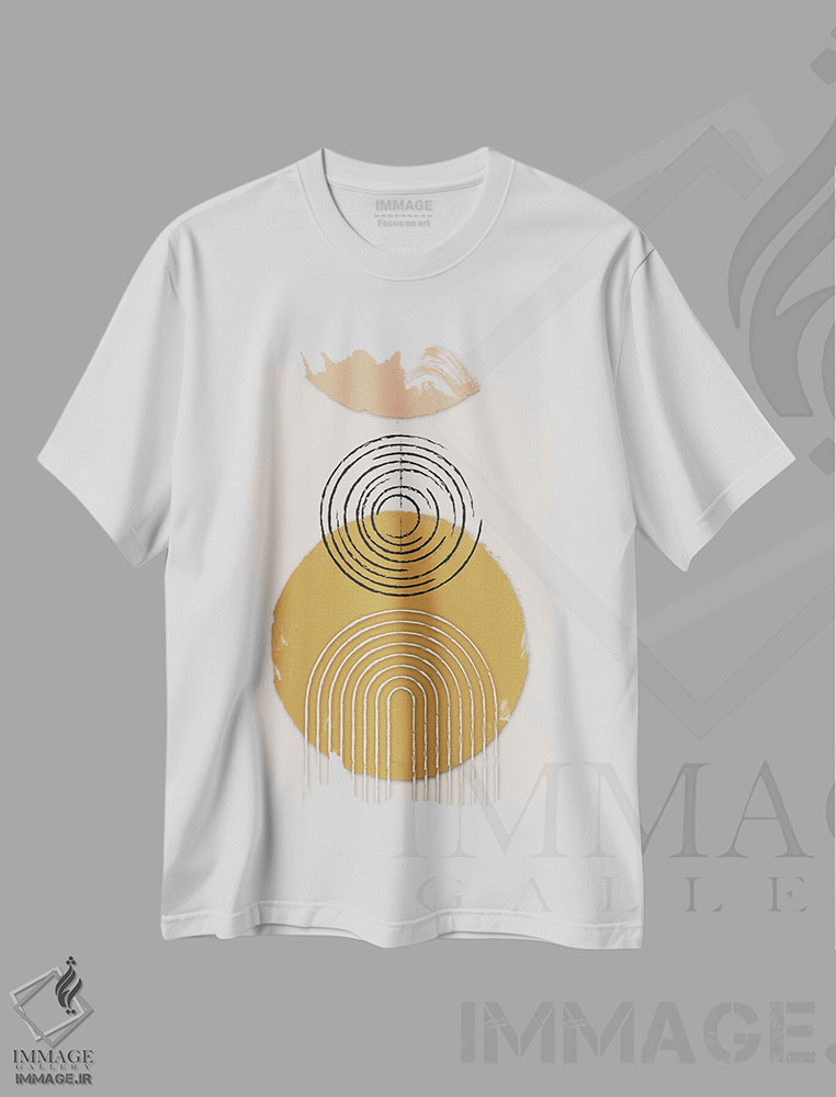 تیشرت طرح دار هنر میانه قرن I اثر آرسی بسی | immage.ir
