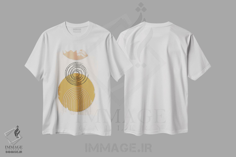 تیشرت طرح دار هنر میانه قرن I اثر آرسی بسی | immage.ir