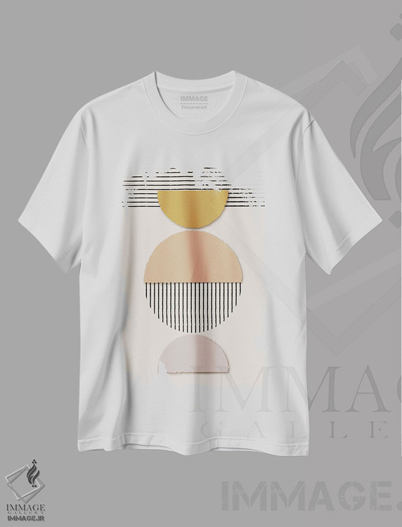 تیشرت طرح دار هنر میانه قرن III اثر آرسی بسی | immage.ir