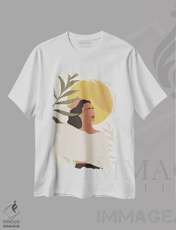تیشرت طرح دار پرتره بوهو I، دکور بوهمی اثر آرسی بسی | immage.ir