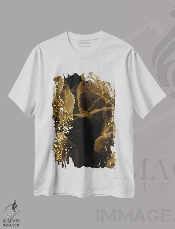 تیشرت طرح دار دود ساتن I اثر آرسی بسی | immage.ir