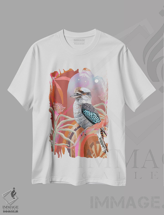 تیشرت طرح دار کاکابورای پادشاه بوته زار، دکور بوهمی اثر امبر سامرست | immage.ir