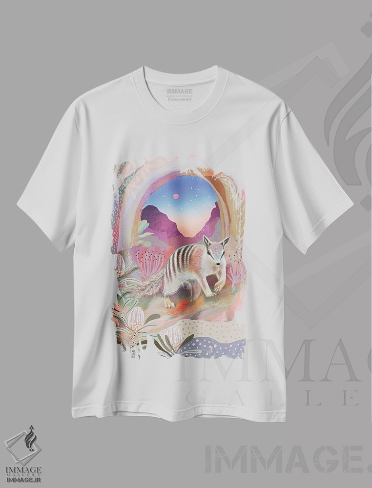 تیشرت طرح دار نومبت، دکور بوهمی اثر امبر سامرست | immage.ir