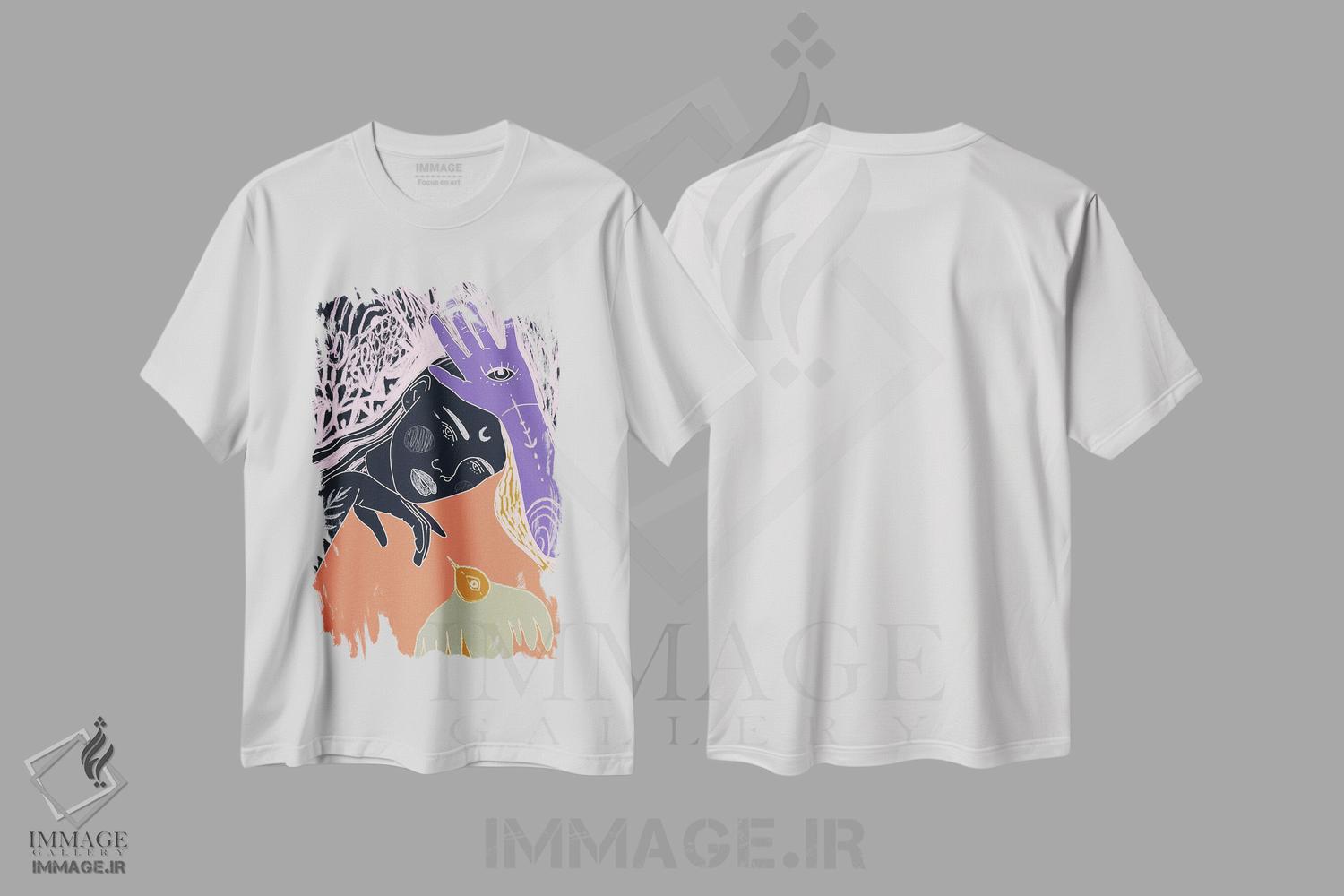 تیشرت طرح دار رویابین، دکور بوهمی اثر امبر سامرست | immage.ir