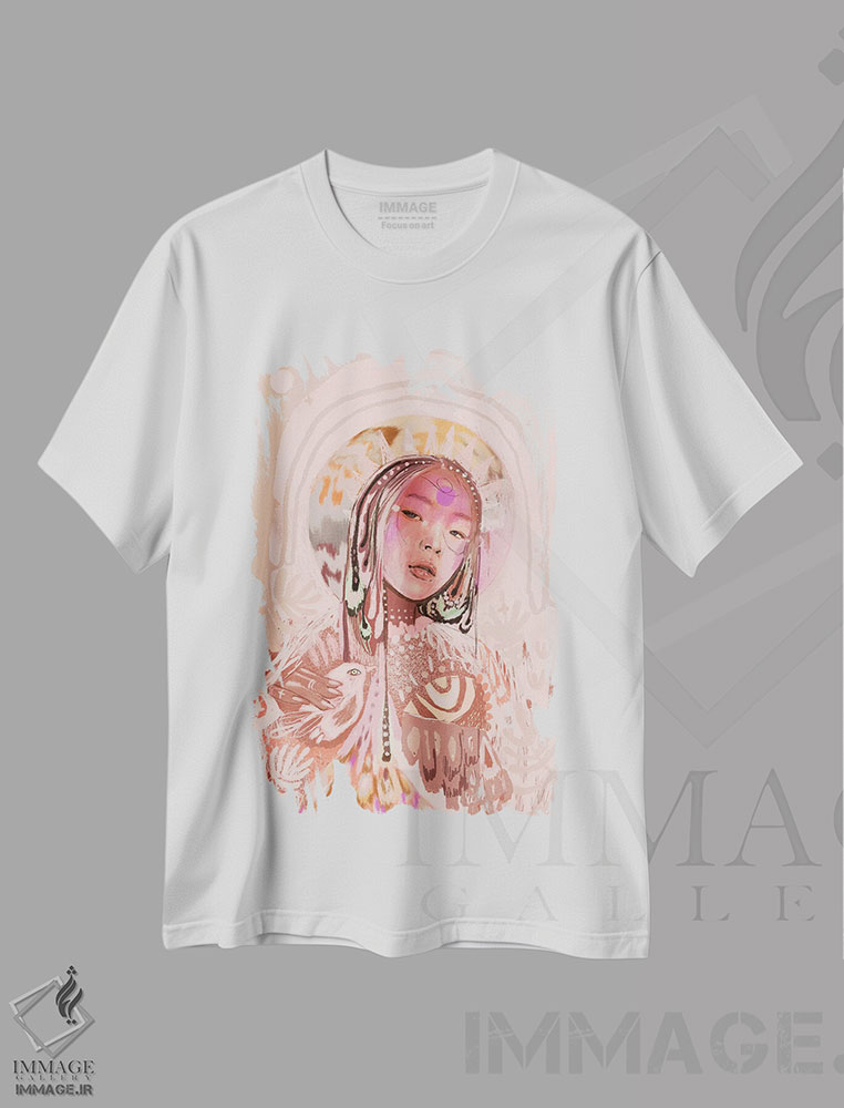 تیشرت طرح دار عارف، دکور بوهمی اثر امبر سامرست | immage.ir