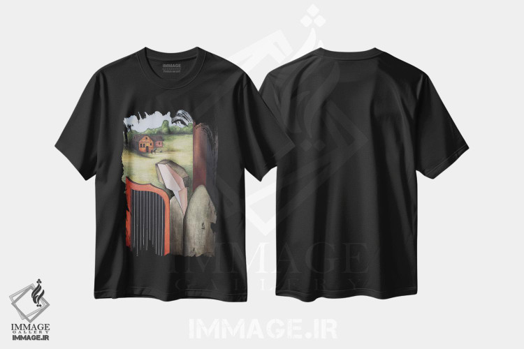 تیشرت طرح دار آثار الکساندر تریفونوف - immage.ir