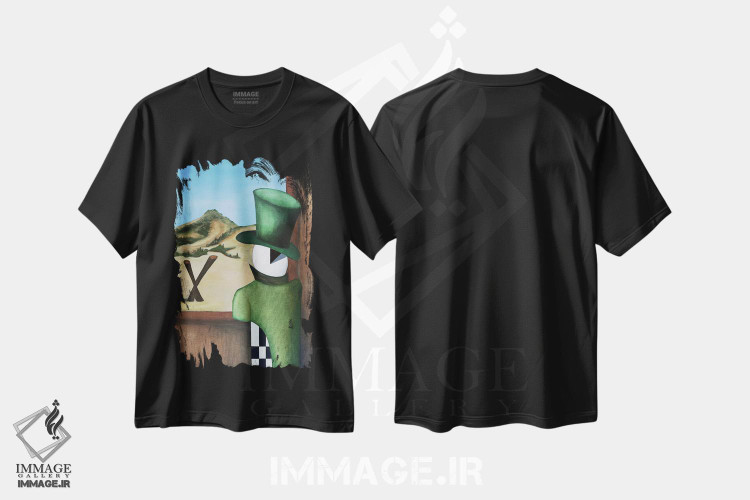 تیشرت طرح دار نوادا، هنر فاخر معاصر اثر الکساندر تریفونوف | فروشگاه ایماژ