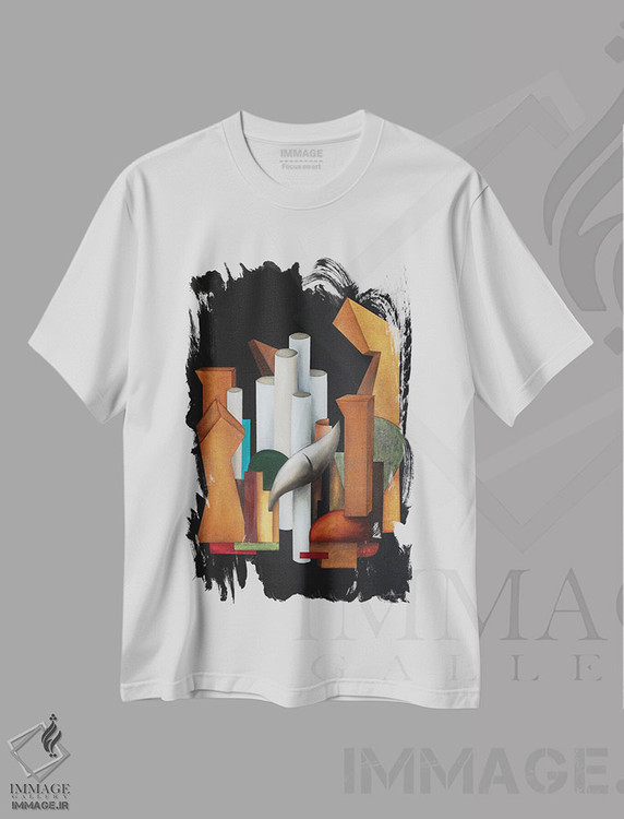 تیشرت طرح دار وربوم بونوم، هنر فاخر معاصر اثر الکساندر تریفونوف | immage.ir
