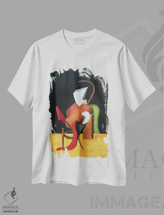 تیشرت طرح دار داستایوفسکی، هنر فاخر معاصر اثر الکساندر تریفونوف | immage.ir