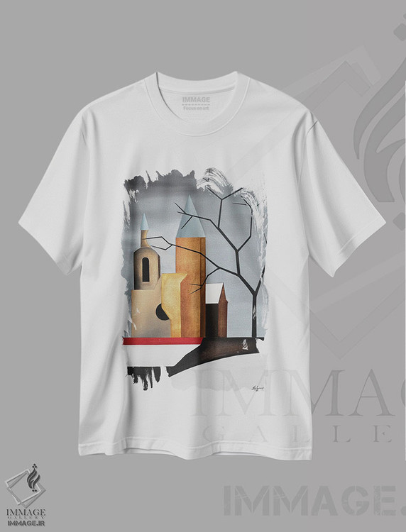 تیشرت طرح دار آیندهوون ۲۰۲۱، هنر فاخر معاصر اثر الکساندر تریفونوف | immage.ir