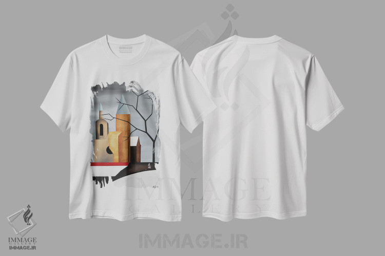 تیشرت طرح دار آیندهوون ۲۰۲۱، هنر فاخر معاصر اثر الکساندر تریفونوف | immage.ir