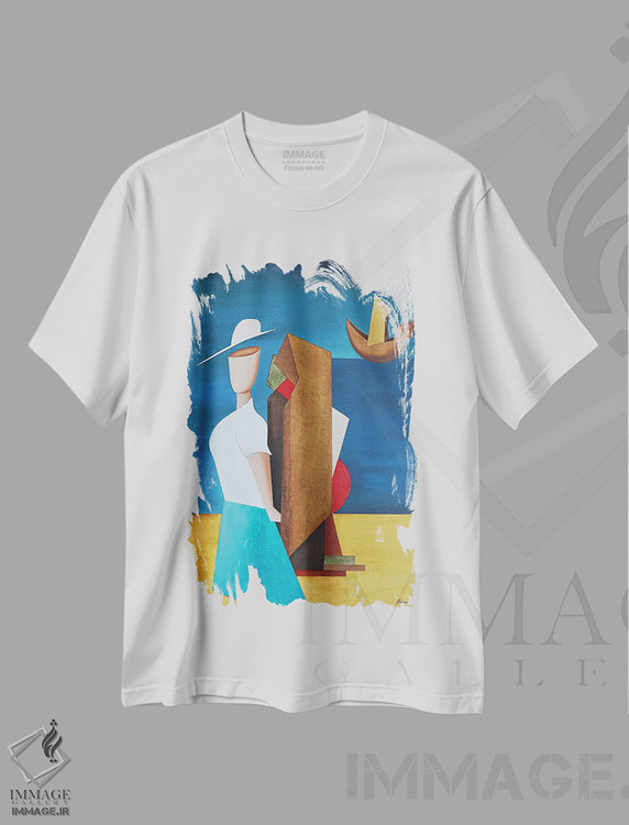 تیشرت طرح دار بر فراز دریا، دکور ساحلی اثر الکساندر تریفونوف | immage.ir