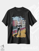 تیشرت طرح دار آمستردام ۲۰۲۲، هنر فاخر معاصر اثر الکساندر تریفونوف | فروشگاه ایماژ
