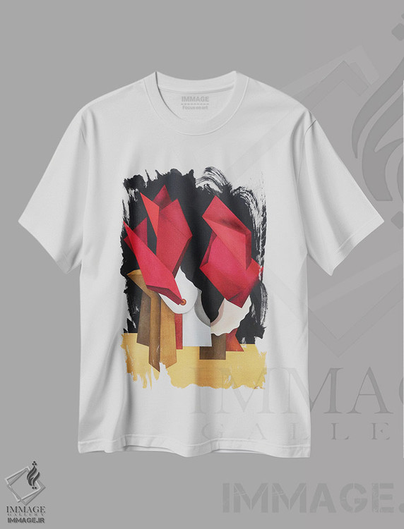 تیشرت طرح دار آفرودیت، آبستره اثر الکساندر تریفونوف | immage.ir