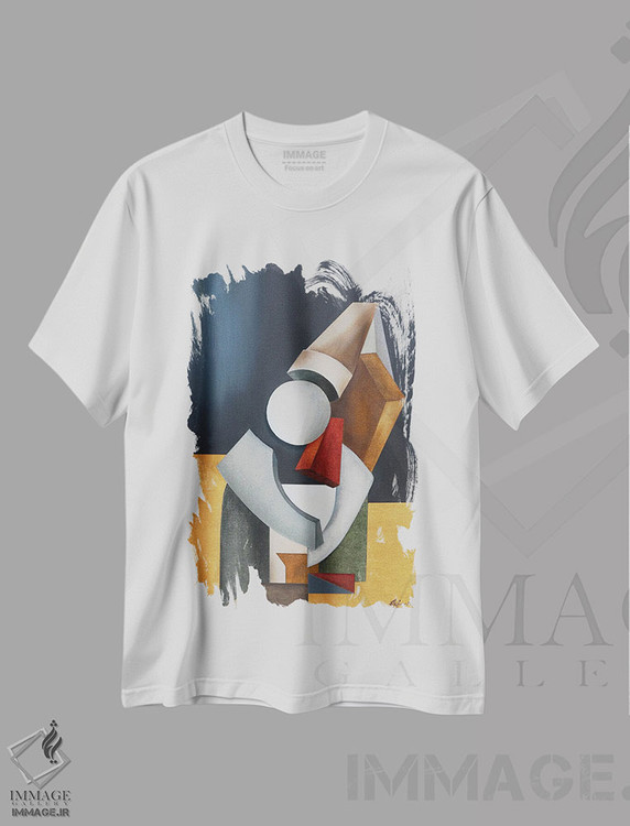 تیشرت طرح دار پرتره قرن پانزدهمی هانس مم لینگ، هنر فاخر معاصر اثر الکساندر تریفونوف | immage.ir