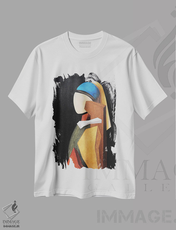 تیشرت طرح دار ورمیر، هنر فاخر معاصر اثر الکساندر تریفونوف | immage.ir