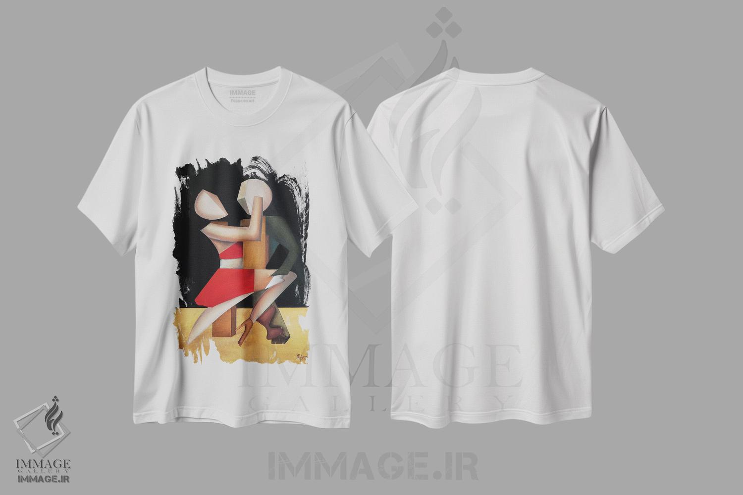 تیشرت طرح دار رقص، دکور معاصر اثر الکساندر تریفونوف | immage.ir