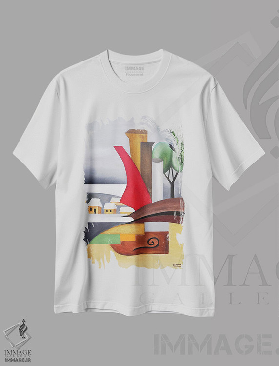 تیشرت طرح دار محل تولد، دکور معاصر اثر الکساندر تریفونوف | immage.ir