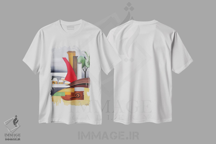 تیشرت طرح دار محل تولد، دکور معاصر اثر الکساندر تریفونوف | immage.ir