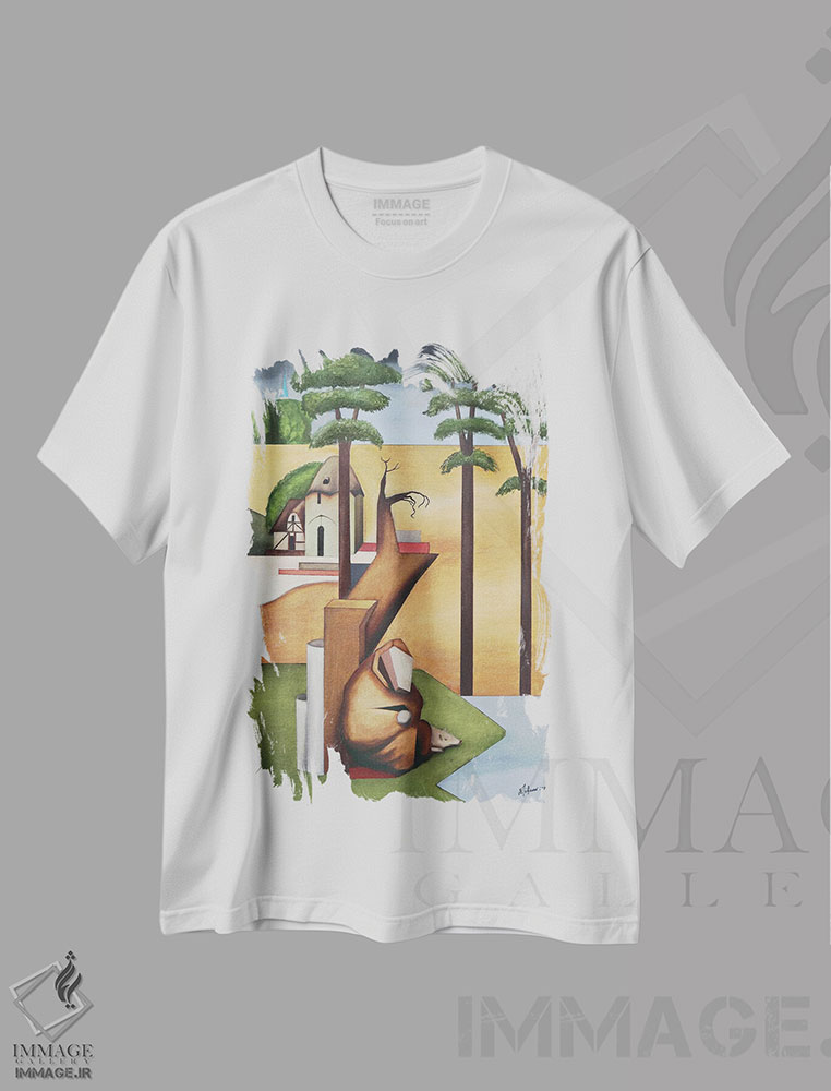 تیشرت طرح دار وسوسه سنت آنتونی، دکور معاصر اثر الکساندر تریفونوف | immage.ir